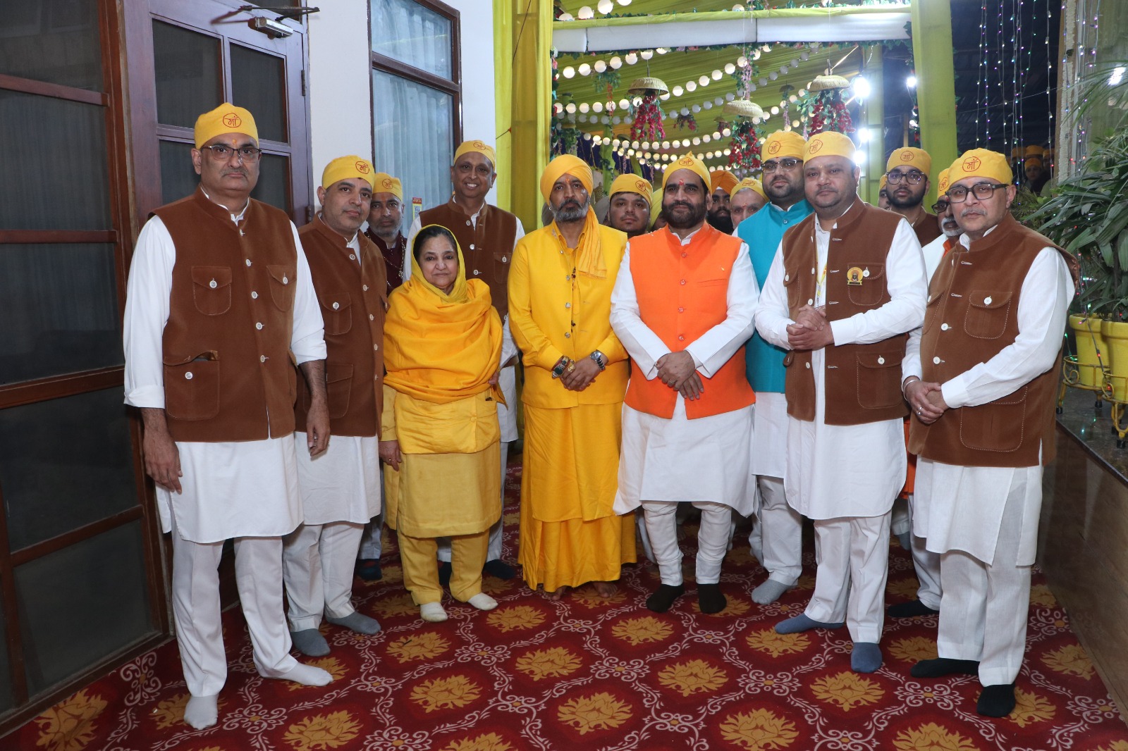 मां बगलामुखी धाम में 243 घंटे का अखंड यज्ञ जारी