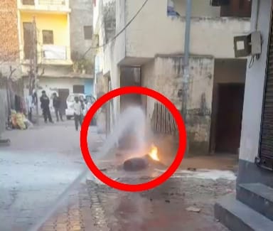 ज़ीरकपुर की प्रीत कॉलोनी में गैस सिलेंडर लीक होने से लगी आग, बड़ा हादसा टला