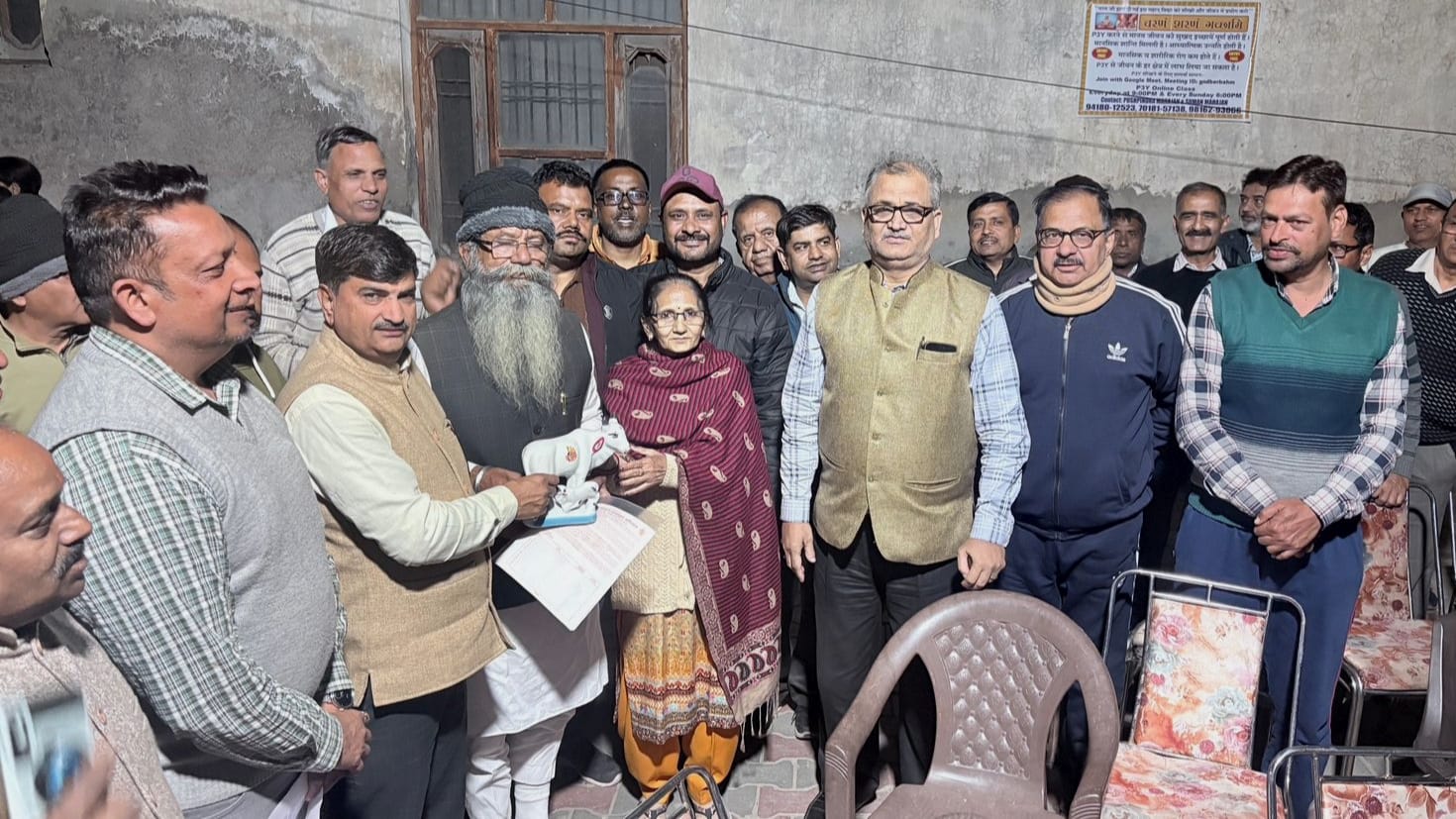 ज़ीरकपुर में आरयूबी 123-सी को लेकर आमरण अनशन समाप्त