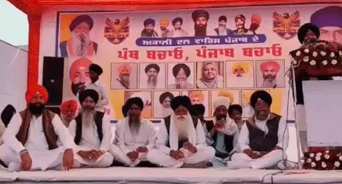 वारिस पंजाब दे पार्टी की विशाल सभा, तरसेम सिंह बोले- बंदी सिखों के साथ कानून के नाम पर अन्याय