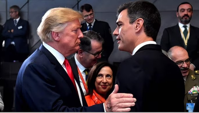 अमेरिका को बड़ा झटका: स्पेन ने अमेरिकी विमानों के लिए एयरस्पेस बंद किया, मिलिट्री बेस से भी इंकार