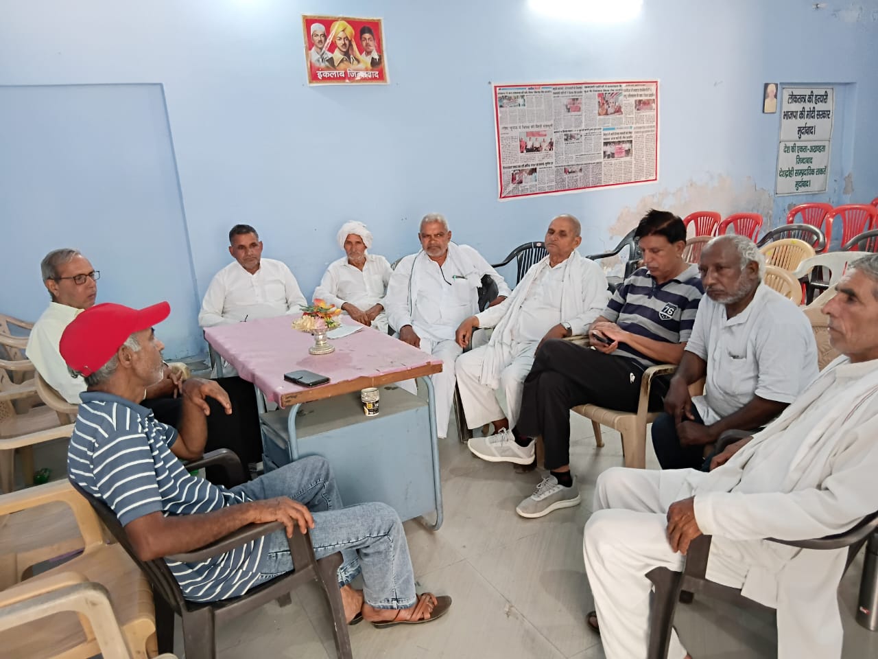 सरकार जलकर राख हुई गेहूं का मुआवजा 75000/- रूपए प्रति एकड़ दें:  अखिल भारतीय किसान सभा