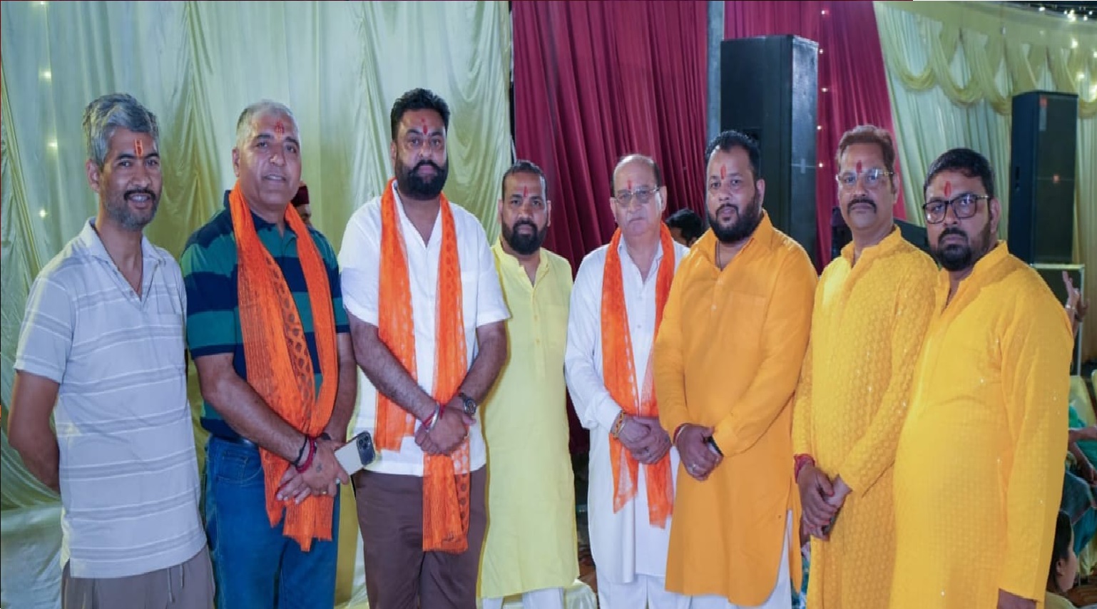 बलटाना में खाटू श्याम मंदिर की प्रथम वर्षगांठ पर भव्य भजन संध्या व विशाल भंडारे का हुआ आयोजन