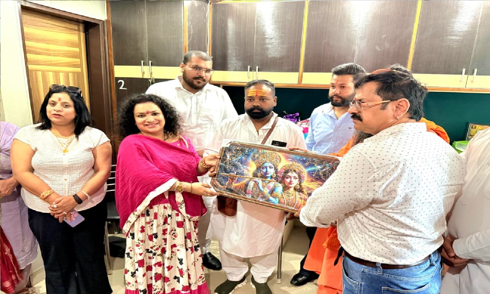 जीरकपुर में योगिता श्री के दफ्तर का उद्घाटन, श्री हिंदू तख्त की बैठक आयोजित