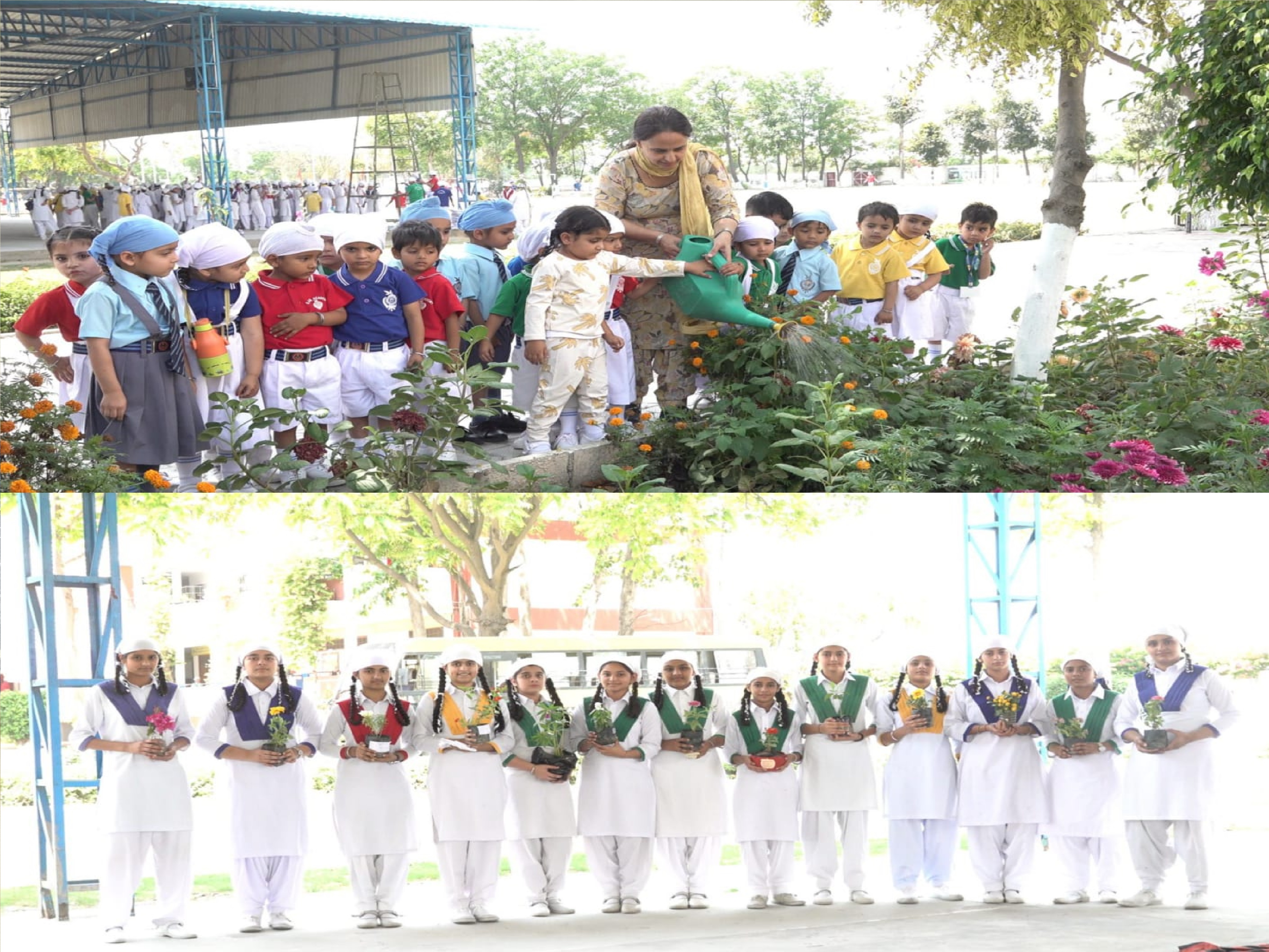 धरती की पुकार, बच्चों का हुंकार: जी.एच.जी. अकादमी में 'पृथ्वी दिवस' की धूम