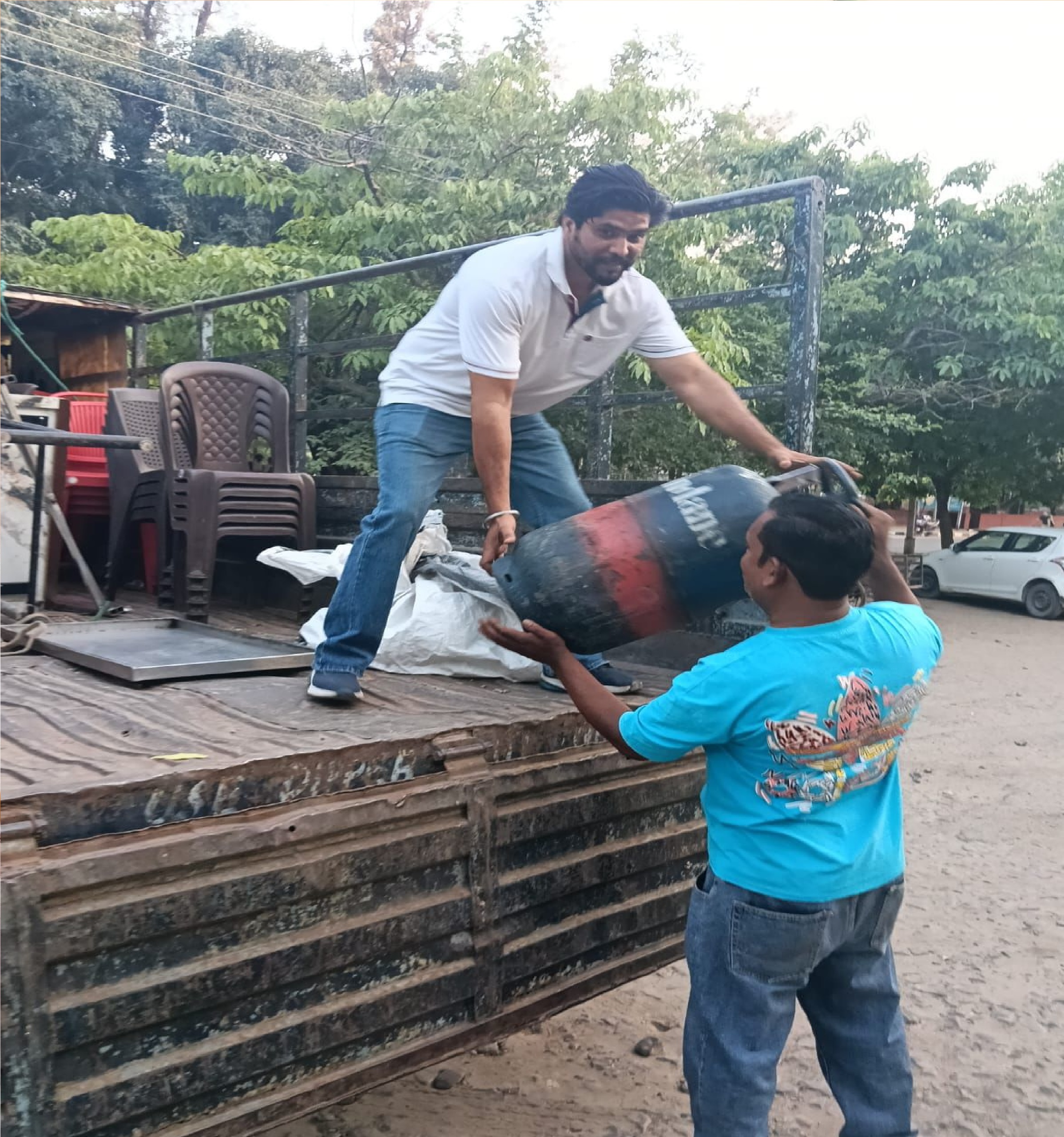 सेक्टर-15 और 34 में अतिक्रमण पर नगर निगम का शिकंजा, 72 चालान काटे