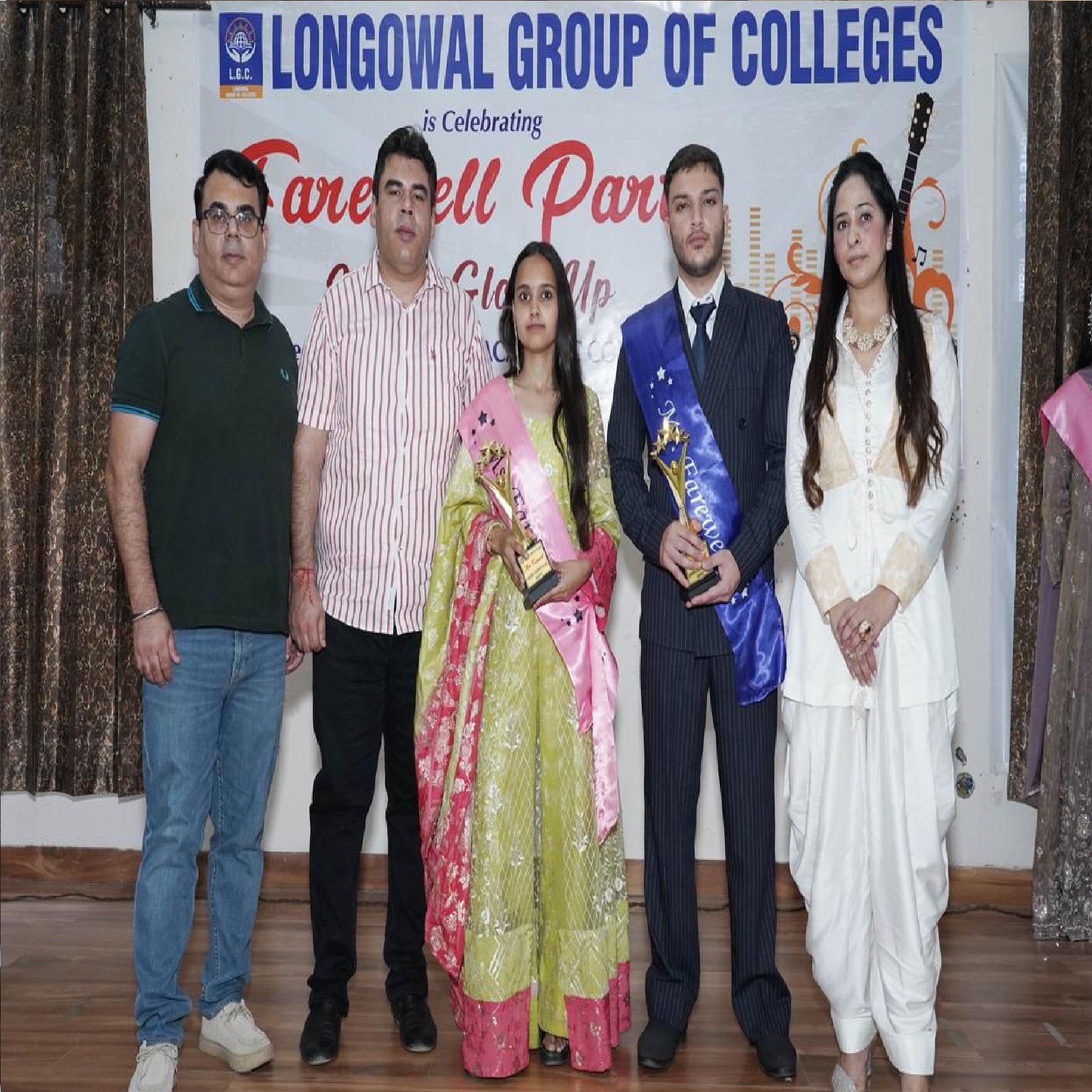 लॉन्गोवाल अकादमिक कॉलेज में “फेयरवेल पार्टी 2026 – ग्लो अप” का आयोजन