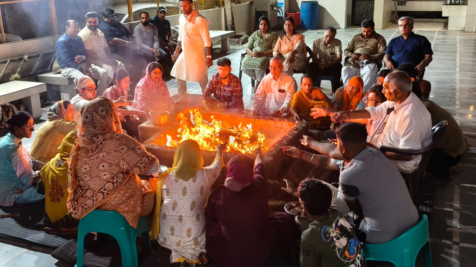 मां बगलामुखी जयंती पर श्री सिद्धि विनायक मंदिर में विशाल हवन यज्ञ आयोजित