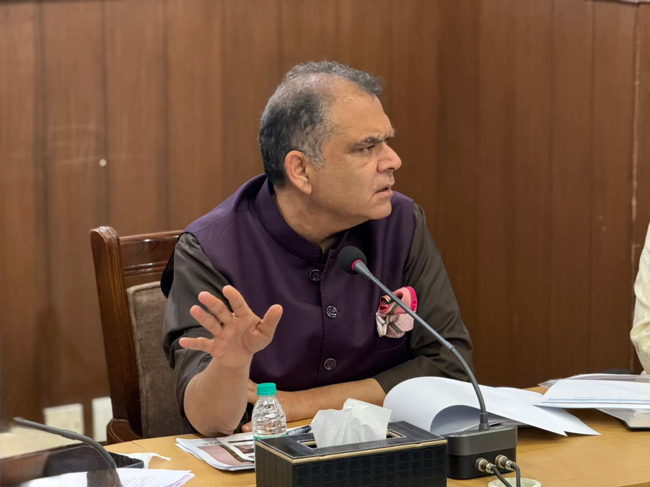 कैबिनेट मंत्री संजीव अरोड़ा द्वारा मॉनसून से पहले सीवरेज की समय पर सफाई, सख्त निगरानी और रिपोर्टिंग के निर्देश