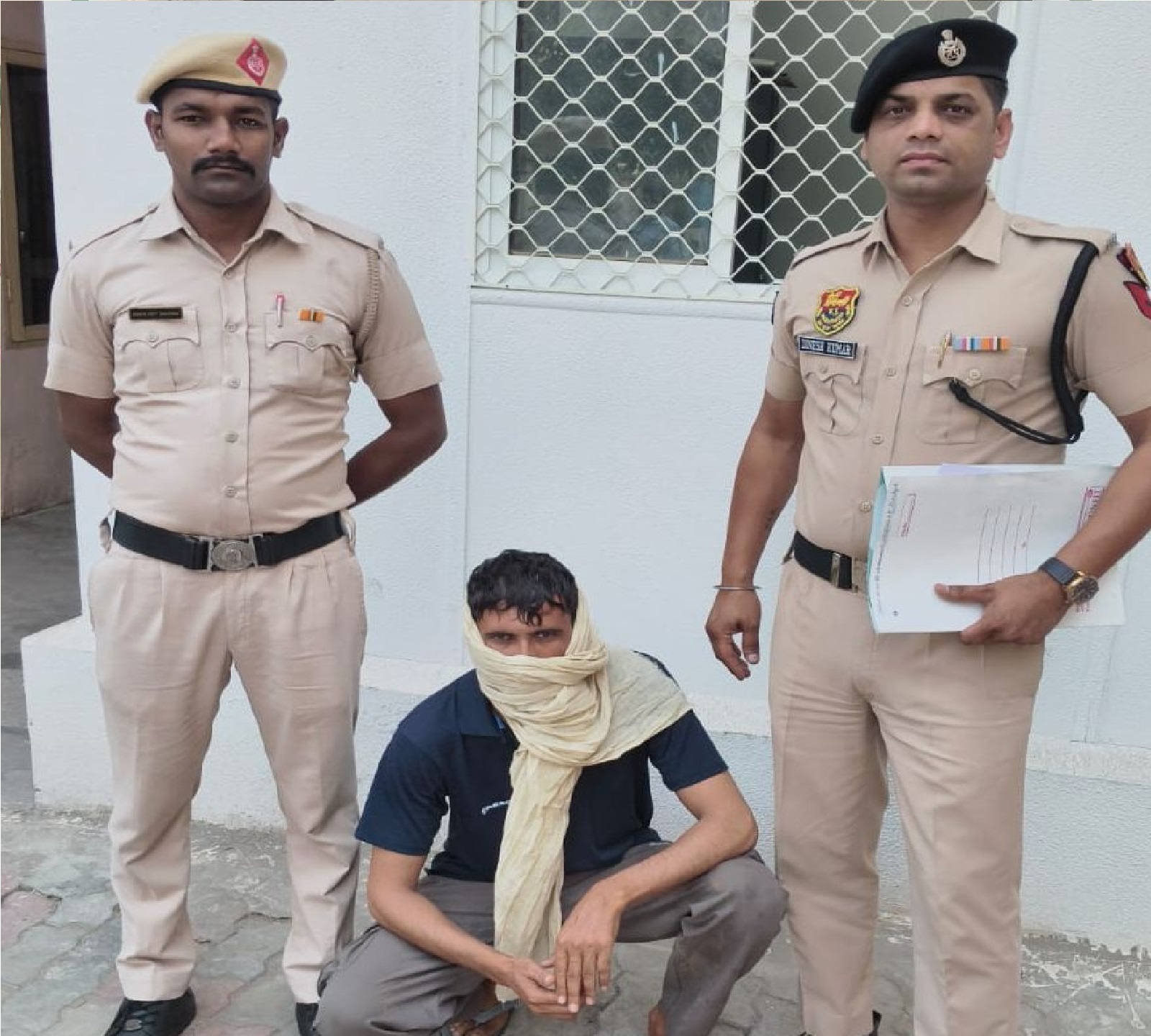 खेत से तार व सबमर्सीबल मोटर चोरी मामले में कलायत पुलिस द्वारा आरोपी काबू