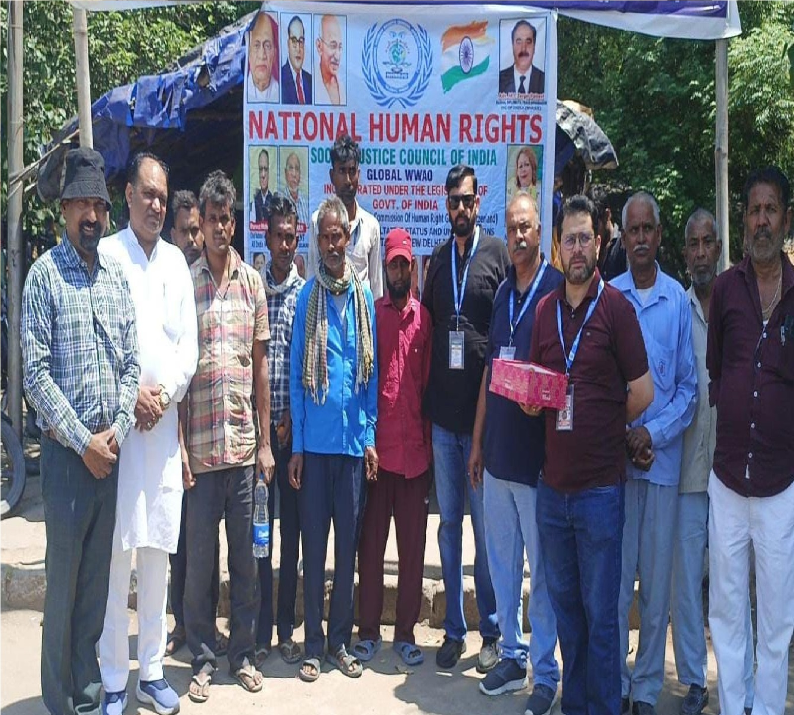 नेशनल ह्यूमन राइट्स , सोशल जस्टिस कॉन्सिल ऑफ इंडिया -चंडीगढ़ ने मनाया लेबर डे