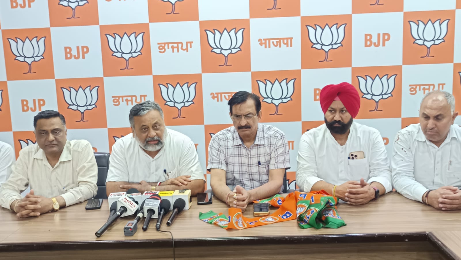 Ludhiana: आम आदमी पार्टी के झूठे आरोपों का भाजपा देगी मुंहतोड़ जवाब