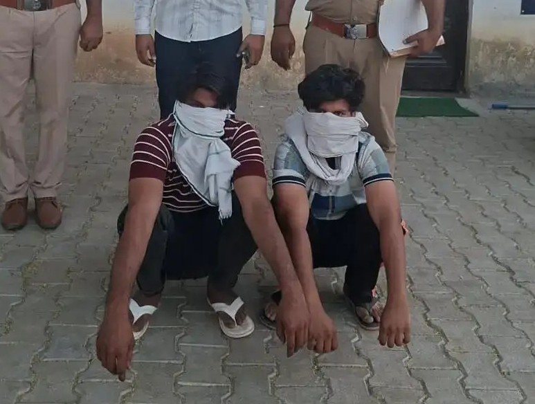 Faridabad: पुलिस ने अवैध मांस तस्करी के आरोप में दो को दबोचा