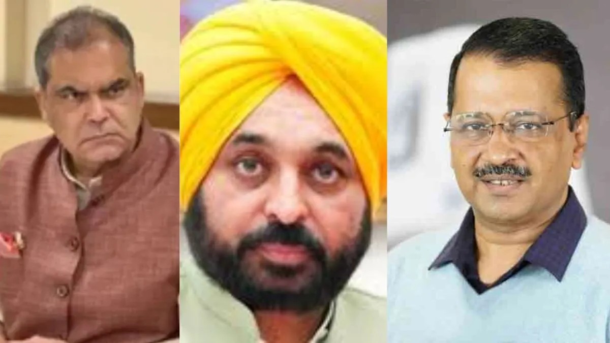 Gurugram: गुरुग्राम जेल में हाई-प्रोफाइल मुलाकात, अरोड़ा से मिले भगवंत मान व अरविंद केजरीवाल