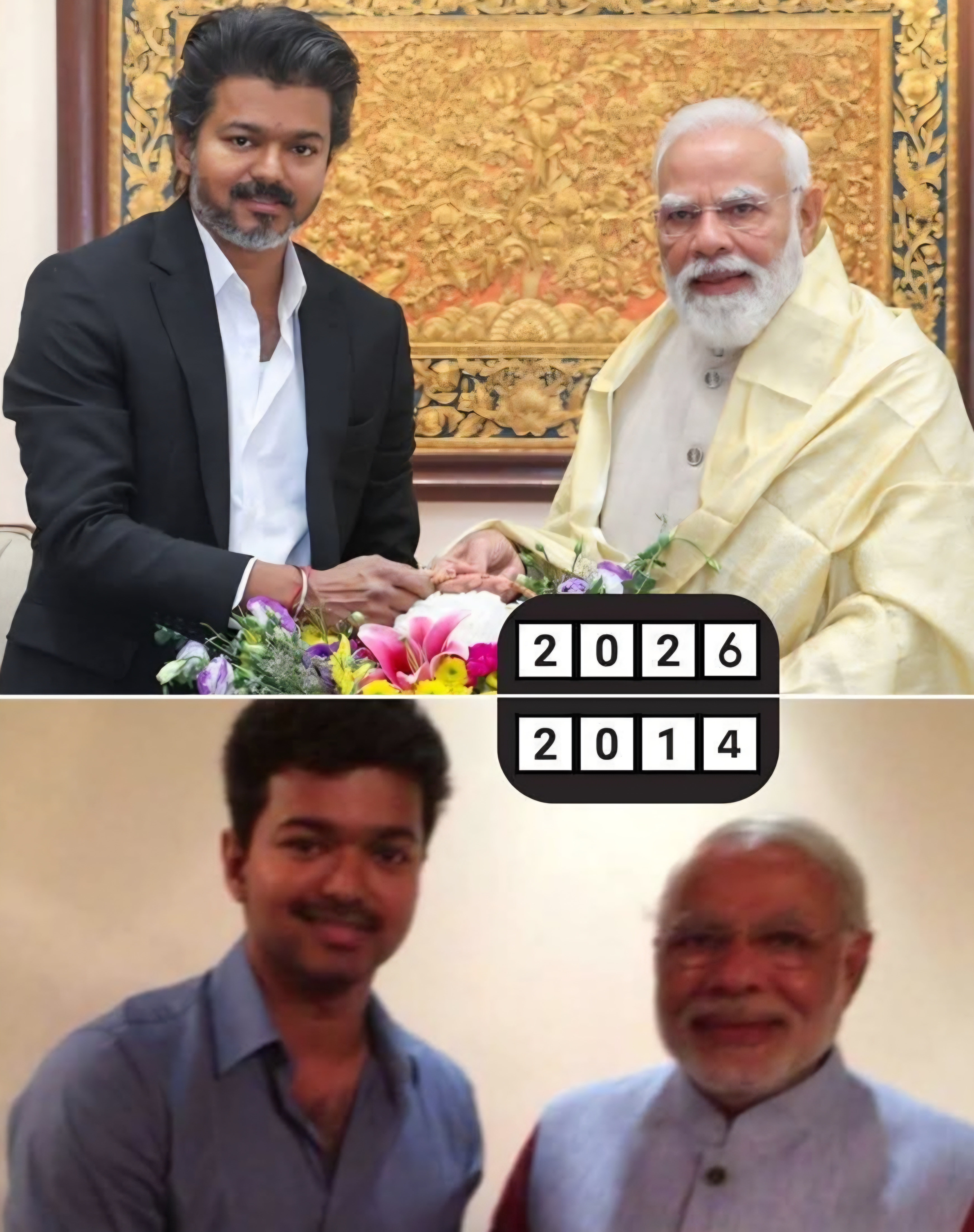 दिल्ली में पीएम मोदी से मिले CM विजय, 12 साल बाद खास मुलाकात