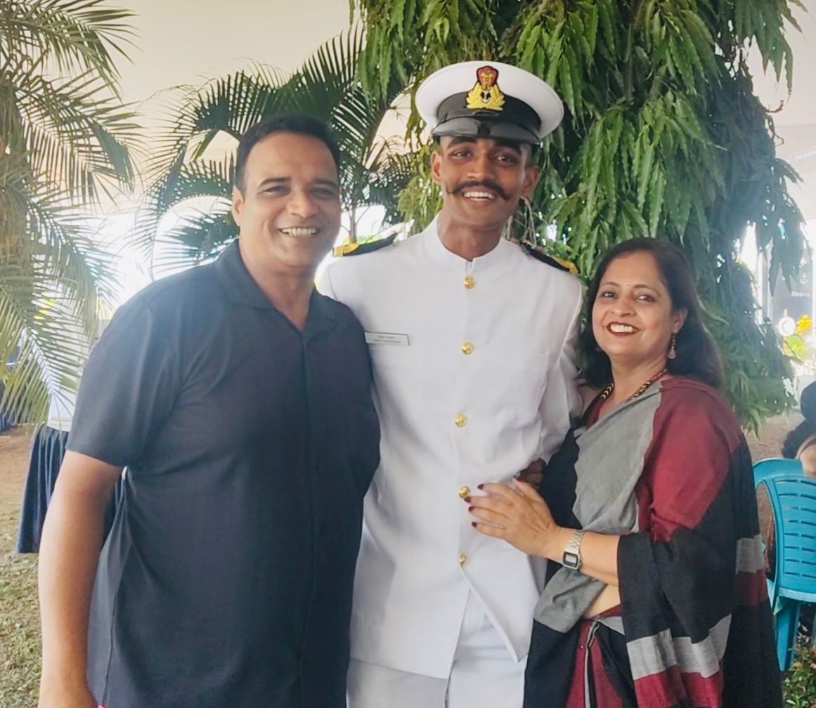 महाराजा रणजीत सिंह प्रिपरेटरी इंस्टीट्यूट के दो कैडेट बने भारतीय नौसेना के अधिकारी