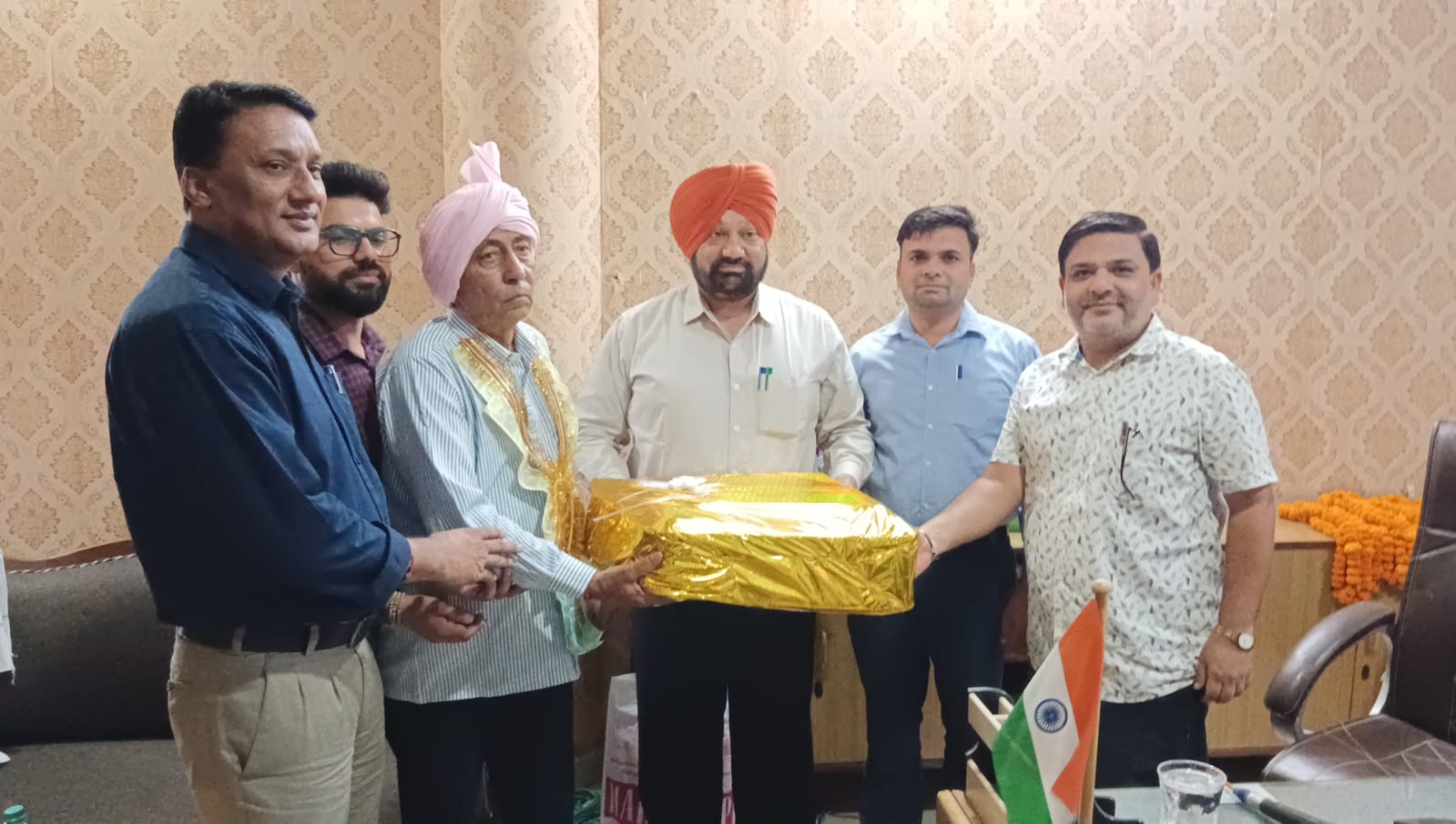 Kurukshetra: साढ़े 36 साल की उल्लेखनीय सेवाओं के साथ एमबीपी राजकुमार शर्मा हुए सेवानिवृत्त