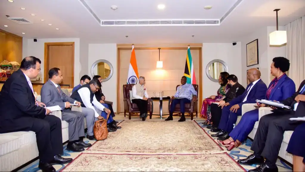 New Delhi: भारत-दक्षिण अफ्रीका संबंधों को नई मजबूती, S. Jaishankar ने Paul Mashatile से की मुलाकात