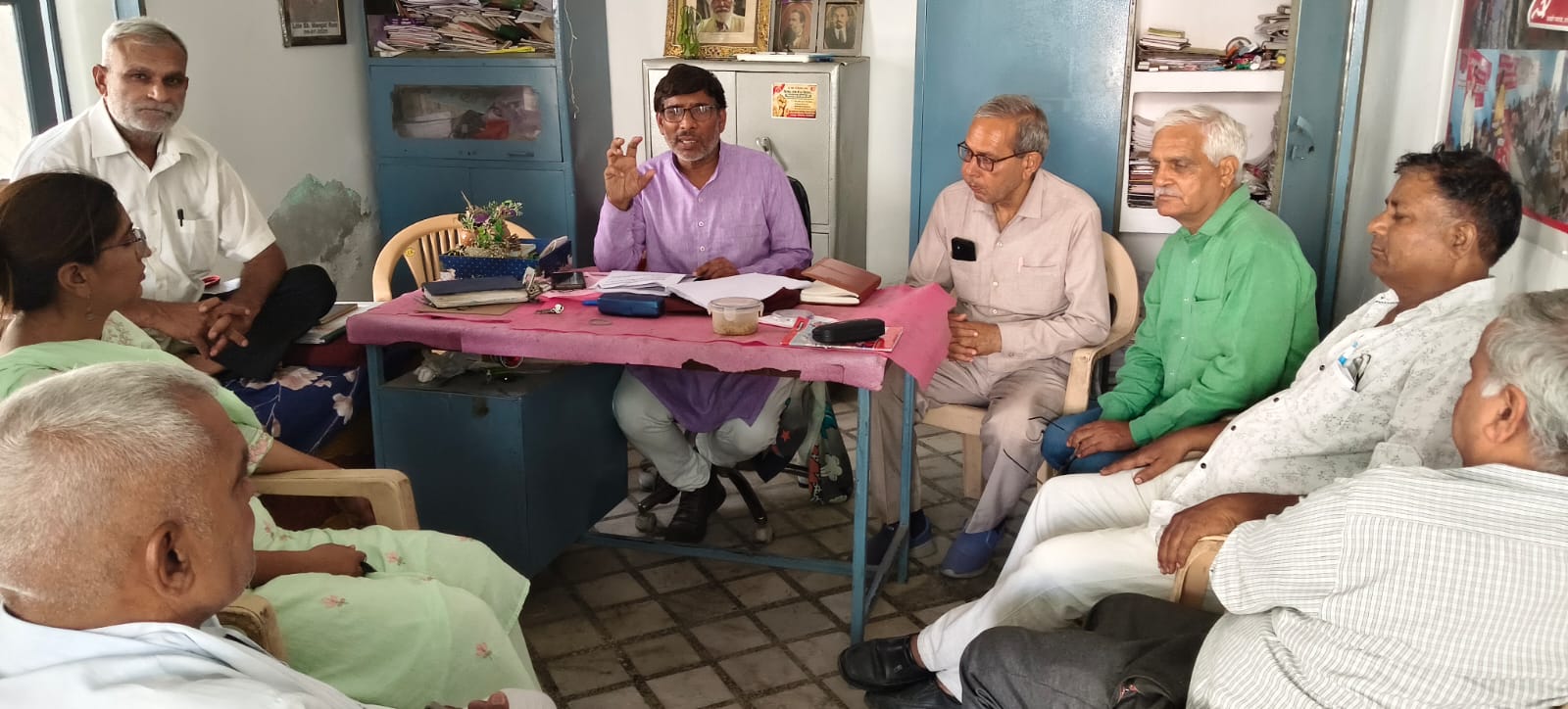 Panipat: पानीपत में सुनील दत्त ने आर्थिक नीतियों को बताया जन विरोधी, संकट की चेतावनी