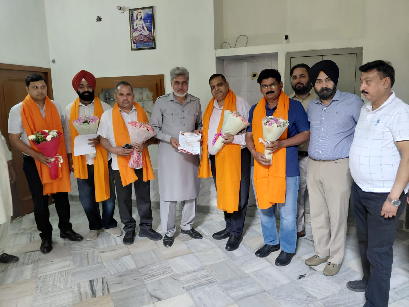 Kurukshetra: हरियाणा और पंजाब के कैटरर्स एसोसिएशन की बैठक में कुरूक्षेत्र से पहुंचे पदाधिकारी,विभिन्न मुद्दों पर हुई बातचीत