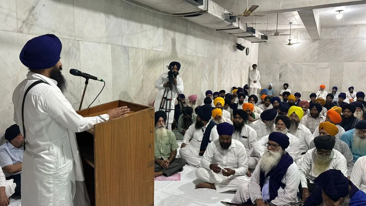 Amritsar: पंथक नेताओं ने अकाल तख्त साहिब में ‘जागत जोत सुरक्षा एक्ट’ पर की चर्चा