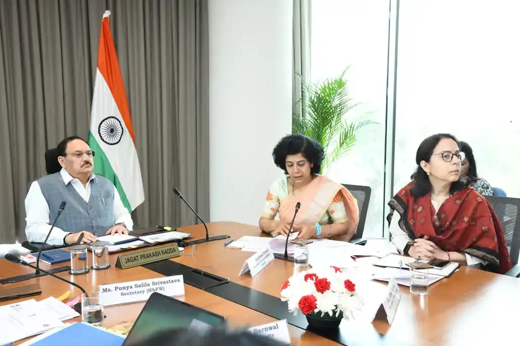 New Delhi: टीबी उन्मूलन को लेकर केंद्र का बड़ा कदम, केंद्रीय स्वास्थ्य मंत्री जगत प्रकाश नड्डा ने राज्यों को व्यापक जांच अभियान चलाने को कहा