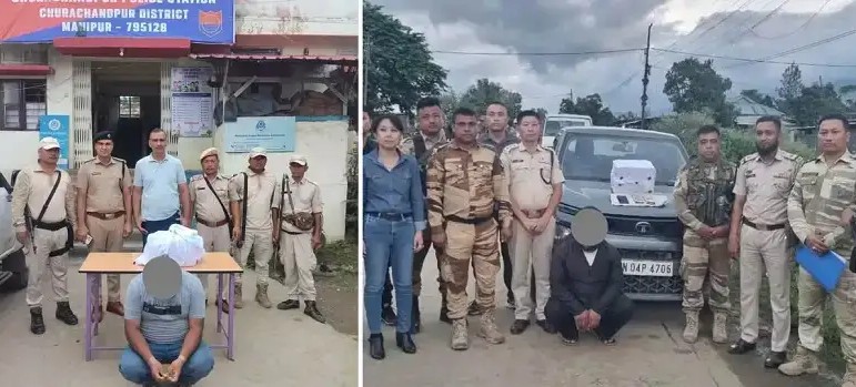 Imphal: मणिपुर में ड्रग्स और उपद्रव पर बड़ा एक्शन, 5 किलो ब्राउन शुगर जब्त; तीन गिरफ्तार