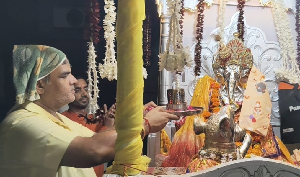 सावन में श्री गणेश की पालकी यात्रा से भक्तिमय हुआ माहौल : रविनंदन शर्मा/नरिंदर मक्क्ड़
