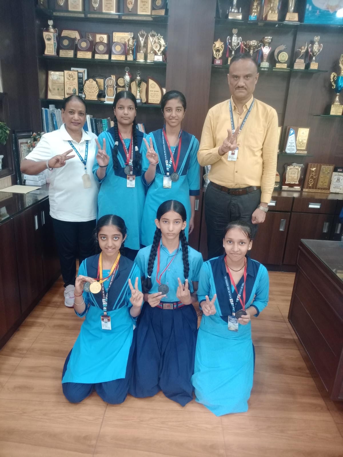 Ludhiana: योग में लुधियाना का जलवा, भारतीय विद्या मंदिर की छात्राओं ने पदकों के साथ बढ़ाया स्कूल का गौरव