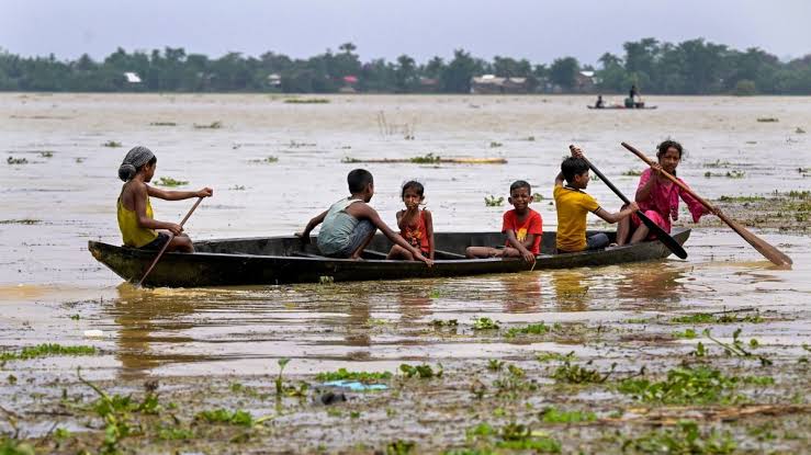 Guwahati: बाढ़ ने छीना घर, खेत और पशुधन; असम में तबाही के बाद जिंदगी पटरी पर लाने की जंग जारी