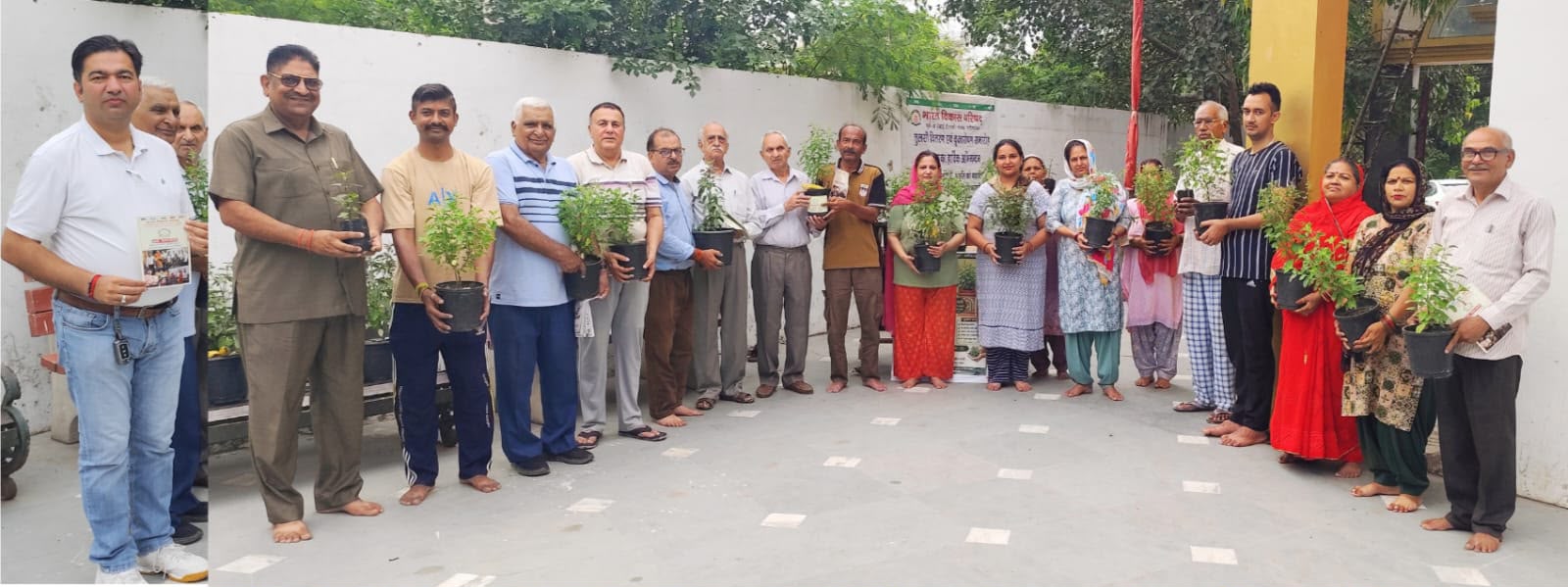 Chandigarh: भारत विकास परिषद् का अनूठा अभियान: तुलसी के पौधों संग बांटा पर्यावरण संरक्षण और संस्कारों का संदेश