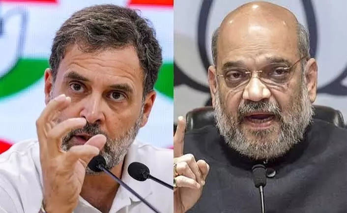 New Delhi: छात्रों पर कार्रवाई को लेकर राहुल गांधी का अमित शाह पर हमला, बोले- गोली चलाने का आदेश किसने दिया?