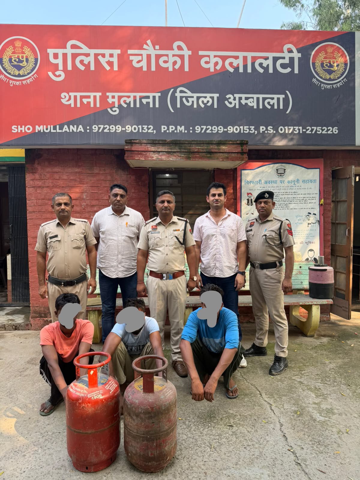 Mulana: घर में सेंध लगाकर उड़ाए थे दो सिलेंडर और 12 हजार, साबापुर के तीन आरोपी गिरफ्तार