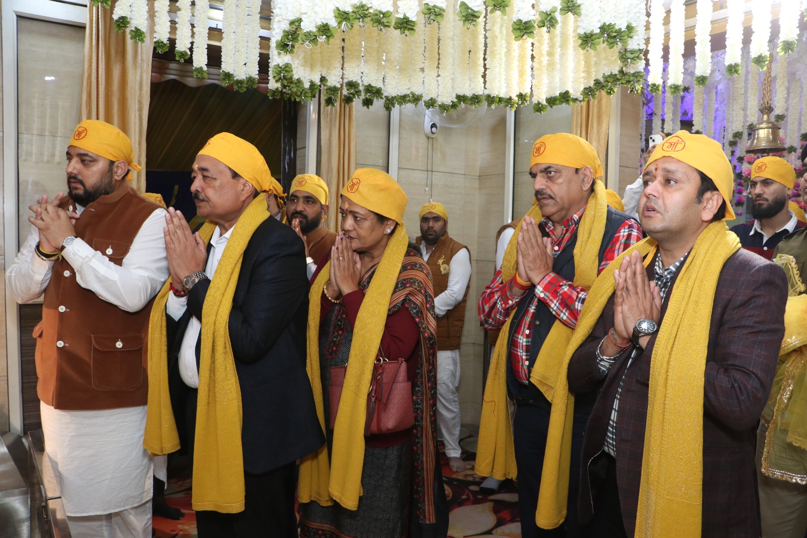 मां बगलामुखी धाम में 243 घंटे का अखंड यज्ञ जारी