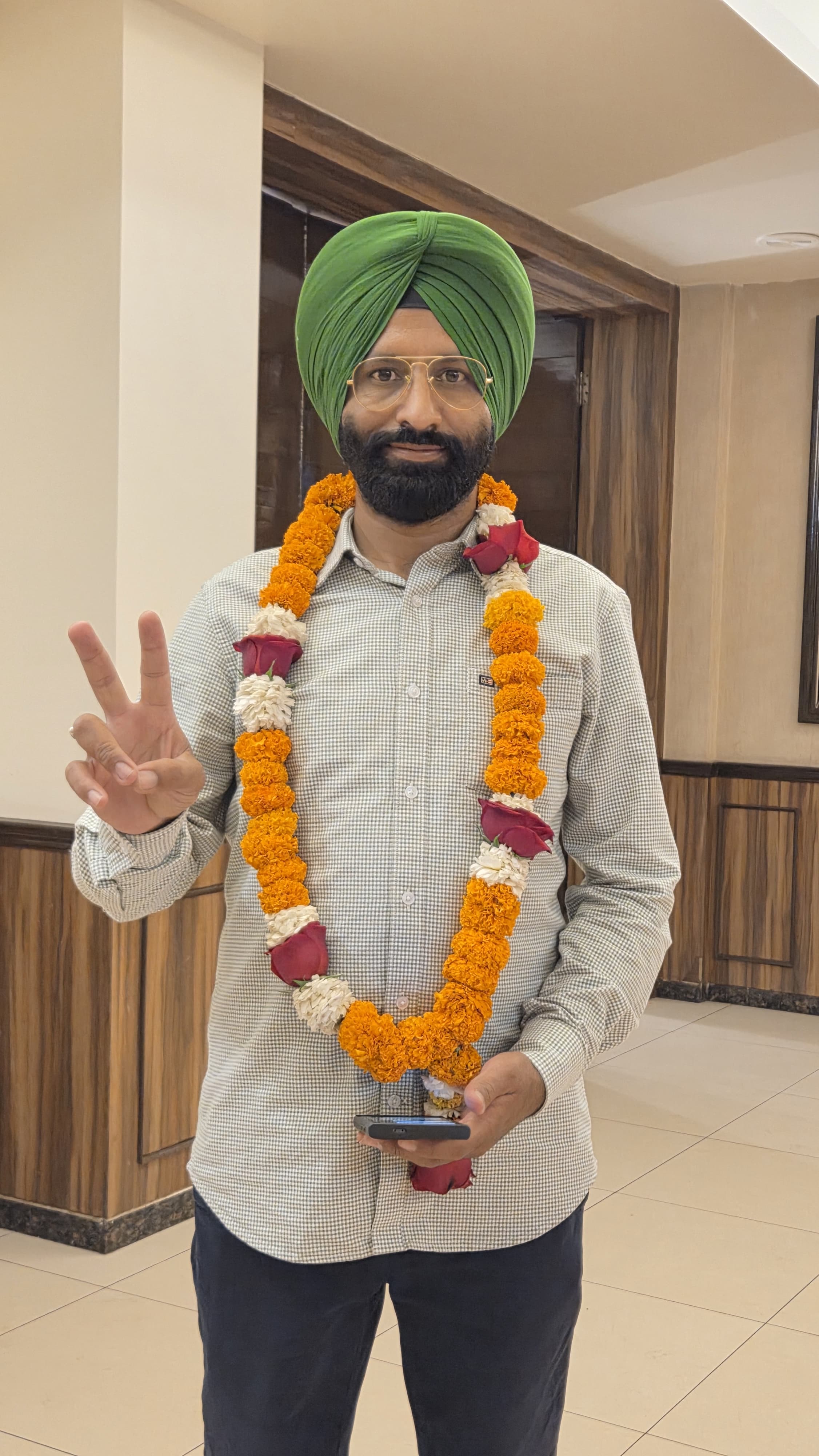 गुरजीत सिंह ईसापुर बने प्रेस क्लब डेराबस्सी के प्रधान