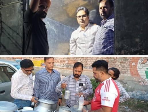 Hoshiarpur: दूध, पनीर और खोए के 6 सैंपल लिए गए: डॉ. जतिंदर भाटिया