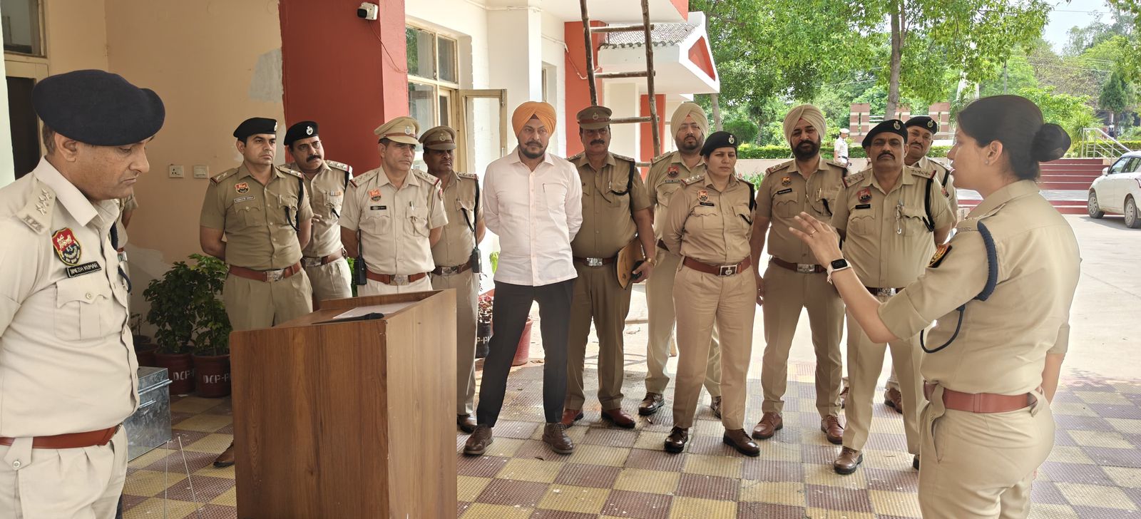 Panchkula: नगर निगम चुनाव को लेकर पंचकूला में सुरक्षा व्यवस्था कड़ी