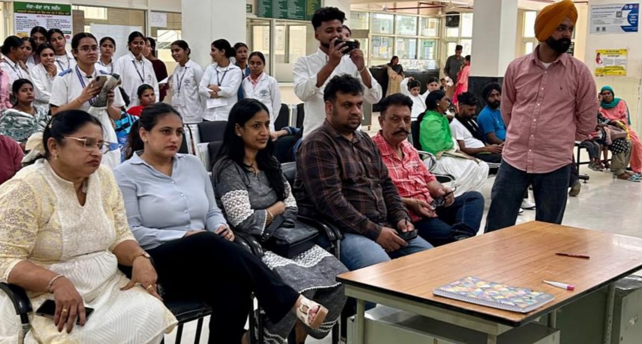 ​Jagraon: सिविल अस्पताल जगरांव में राष्ट्रीय डेंगू दिवस पर जागरूकता कार्यक्रम आयोजित