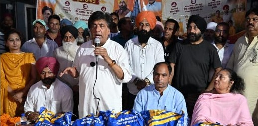 Hoshiarpur: विधायक ब्रम शंकर जिम्पा की ओर से पंजाब सरकार की 'मेरी रसोई' योजना की होशियारपुर में शुरुआत