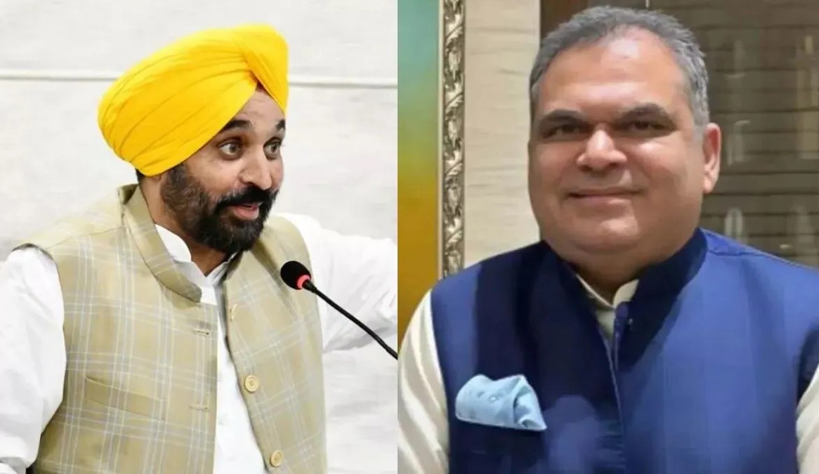Gurugram: गुरुग्राम जेल में हाई-प्रोफाइल मुलाकात, अरोड़ा से मिले भगवंत मान व अरविंद केजरीवाल